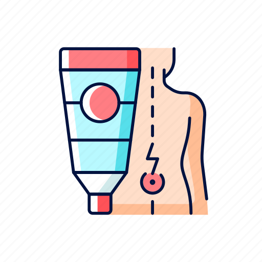 Painkiller, backache, back pain, gel icon - Download on Iconfinder