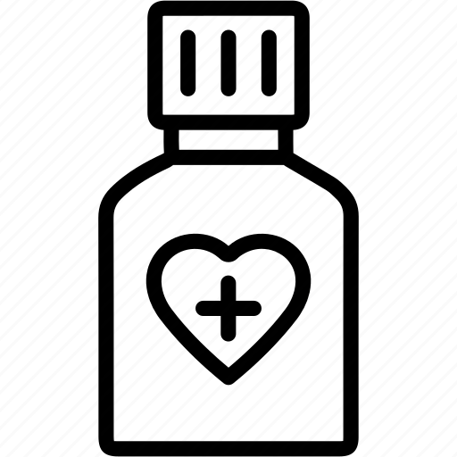 Medicine, bottle, drug, medication, pharmacy, pills icon - Download on Iconfinder