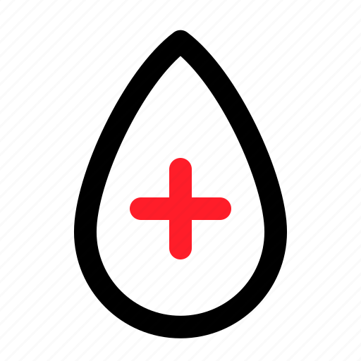 Acceptor, add, blood, donor, health, medical icon - Download on Iconfinder