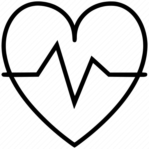 Heart, beat, valentine, love, romance, wedding, romantic icon - Download on Iconfinder