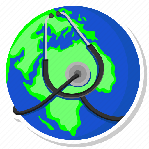 Global, global health, global healthcare, healthcare, medical, medicine, stethoscope icon - Download on Iconfinder
