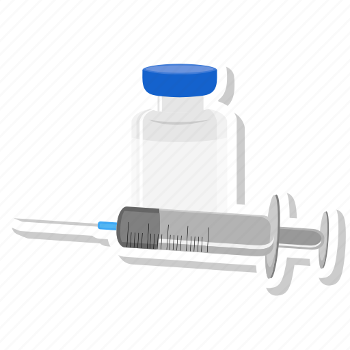 Flu, injection, medical, needle, syringe, vaccination, vaccine icon - Download on Iconfinder