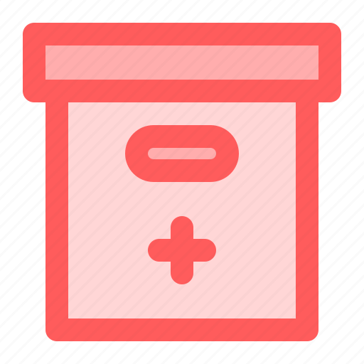 Box, health, healthcare, medical, medicine icon - Download on Iconfinder