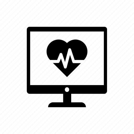 Cardiogram, heart, heart beating, pulse icon icon - Download on Iconfinder