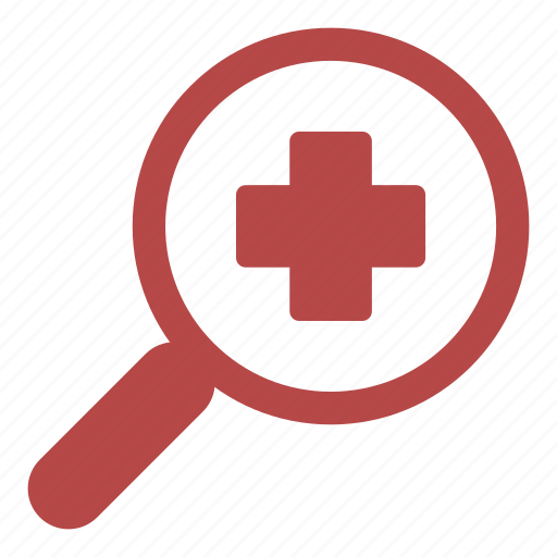 Find, glass, healthcare, hospital, magnifier, magnifying icon - Download on Iconfinder