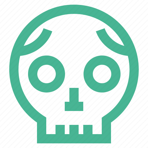 Dead, skull, danger, halloween, horror, scary icon - Download on Iconfinder
