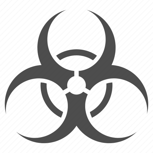 Attention, biohazard, danger, risk, ebola, hazard, virus icon - Download on Iconfinder