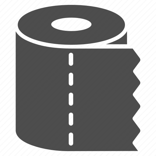 Reel, roll, clean, lavatery, toilet paper, toilets, wc icon - Download on Iconfinder