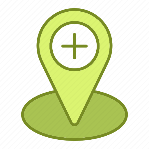 Healthcare, location, marker, medicine, placeholder, treatment icon - Download on Iconfinder