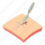blade, isometric, logo, object, scalpel, surgery, surgical 