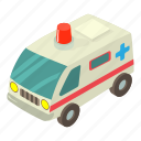 accident, aid, ambulance, doctor, isometric, logo, object