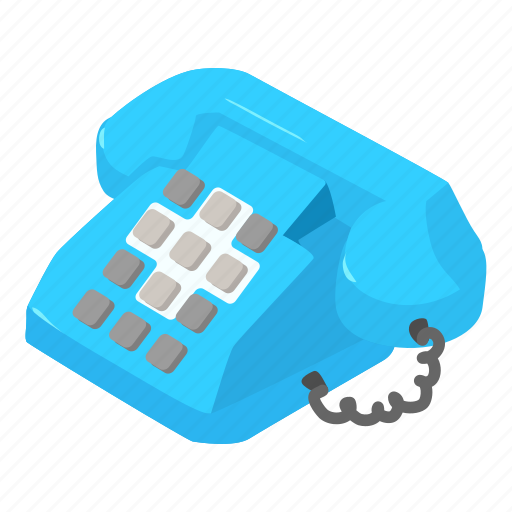 Helpline, isometric, logo, object, old, phone, vintage icon - Download on Iconfinder
