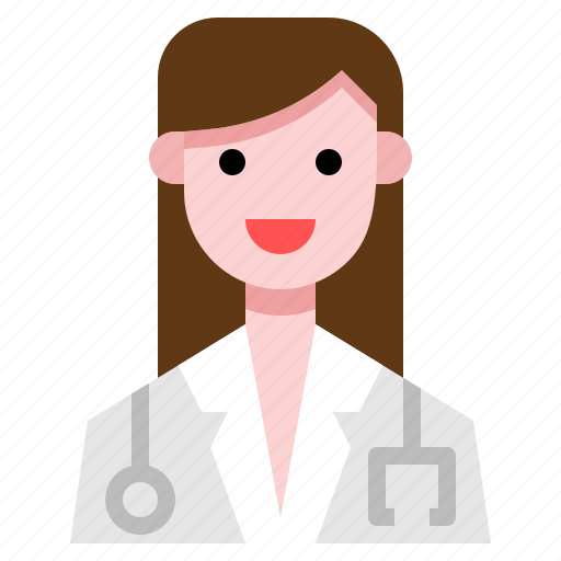 Care, career, diagnose, dortor, stethoscope, woman icon - Download on Iconfinder