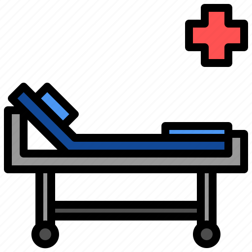 Emergencg, healthcare, laying, patient, person icon - Download on Iconfinder