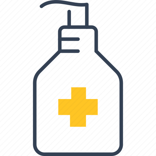 Soap, dispenser, antiseptic, medicine, medical icon - Download on Iconfinder