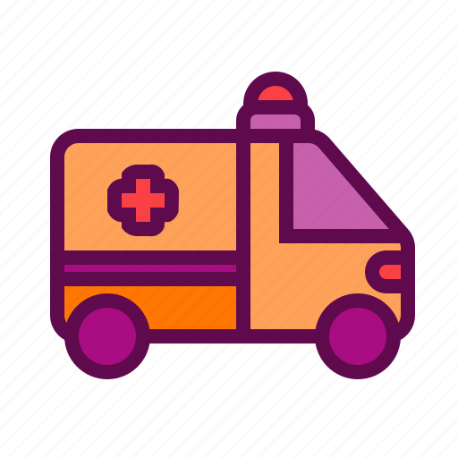 Ambulance, vehicle, hospital, medical, emergency icon - Download on Iconfinder