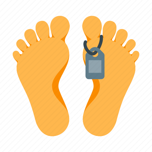 Death, danger, dead, feet, foot, corpse, morgue icon - Download on Iconfinder