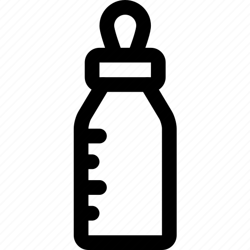 Baby, bottle, child, feed, infant, milk, protein icon - Download on Iconfinder
