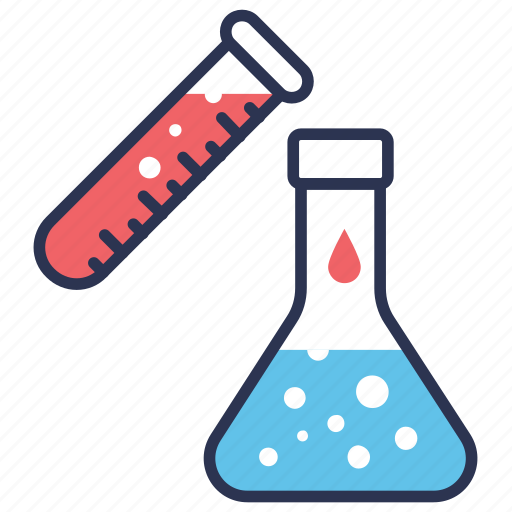 Chemistry, experimentation flask, flask, lab, lab tube, tests, tube icon - Download on Iconfinder