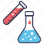 chemistry, experimentation flask, flask, lab, lab tube, tests, tube 