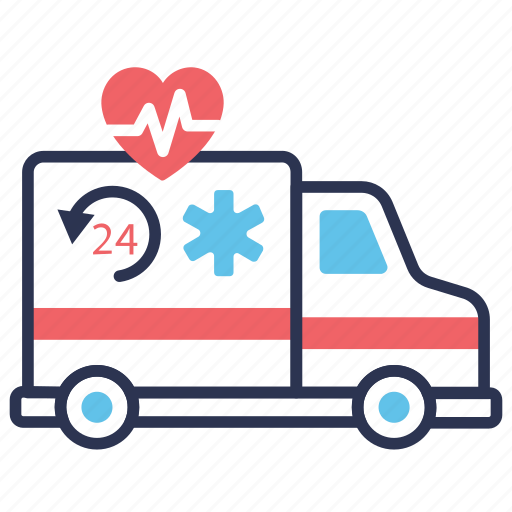 Ambulance, emergency, hospital, medical, services, truck, vehicle icon - Download on Iconfinder