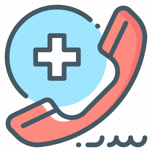 Emergency, call, handset, phone, contact icon - Download on Iconfinder