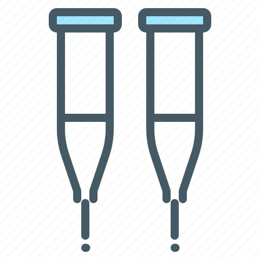 Underarm, crutches icon - Download on Iconfinder