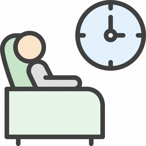 Armchair, boring, clock, waiting hall, waiting room icon - Download on Iconfinder