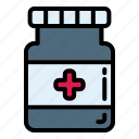 pills, medicine, bottle, antibiotic, capsule