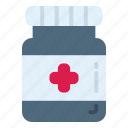 pills, medicine, bottle, antibiotic, capsule