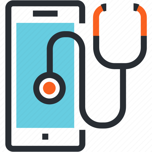 App, communication, diagnosis, doctor, healthcare, medicine, mobile icon - Download on Iconfinder
