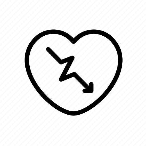 Attack, cardiac, cardio, disease, heart, insult, stroke icon - Download on Iconfinder
