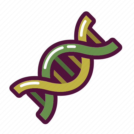 Dna, helix, genetic, genetics, genome, molecule, science icon - Download on Iconfinder