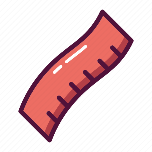 Measure, ruler, scale, straightedge, measuring tape, fitness, weight icon - Download on Iconfinder