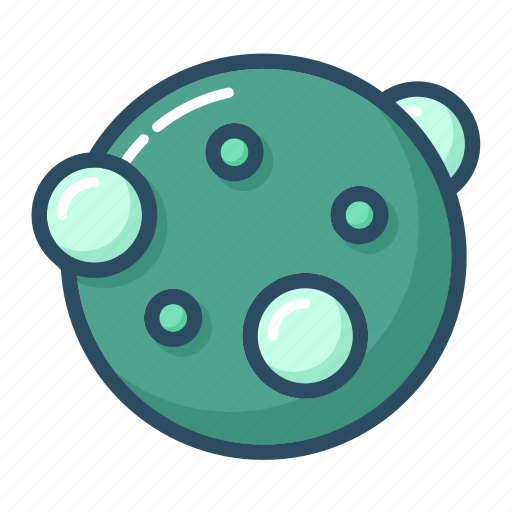 Atom, bacteria, microscope, molecule, virus, nuclear, science icon - Download on Iconfinder