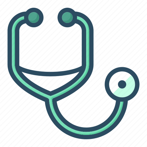 Cardiology, doctor, healthcare, phonendoscope, stethoscope, ambulance, hospital icon - Download on Iconfinder