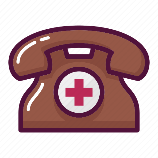 Ambulance, clinic, hospital, phone, telephone, call, smartphone icon - Download on Iconfinder