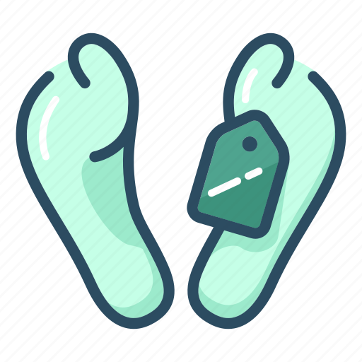 Coroner, corpse, leg, mortuary, tag, human, murder icon - Download on Iconfinder