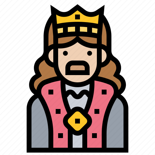 Emperor, king, medieval, monarch, royal icon - Download on Iconfinder