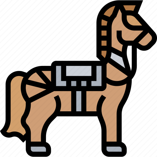 Horse, saddle, ride, hoof, travel icon - Download on Iconfinder