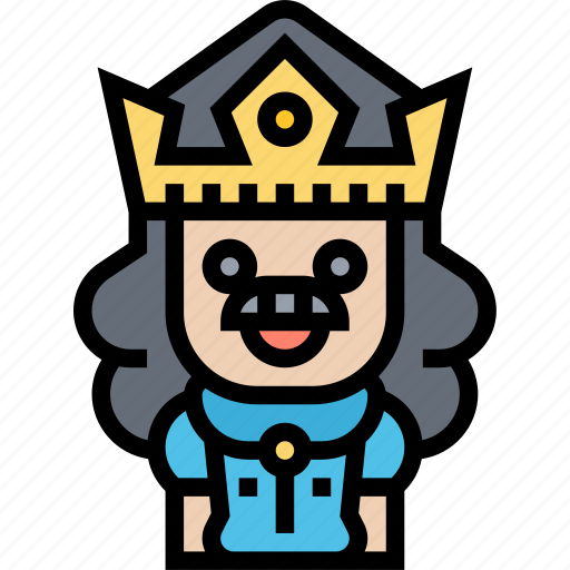 King, monarchy, ruler, crown, emperor icon - Download on Iconfinder