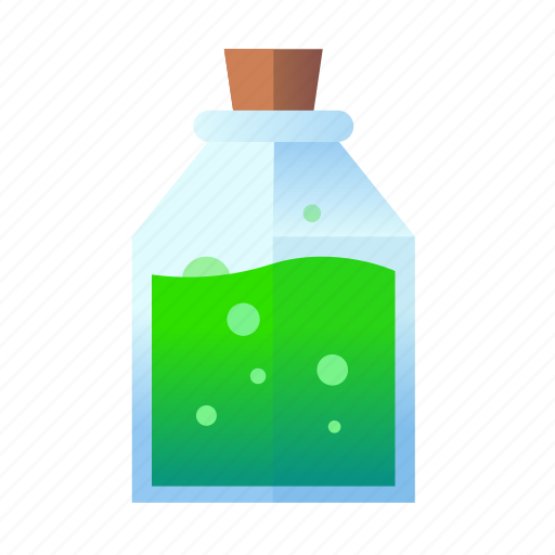 Antidote, flask, green, hazard, medieval, poison, potion icon - Download on Iconfinder