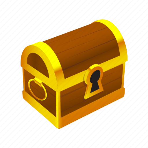 Chest, closed, gold, money, prize, reward, treasure icon - Download on Iconfinder