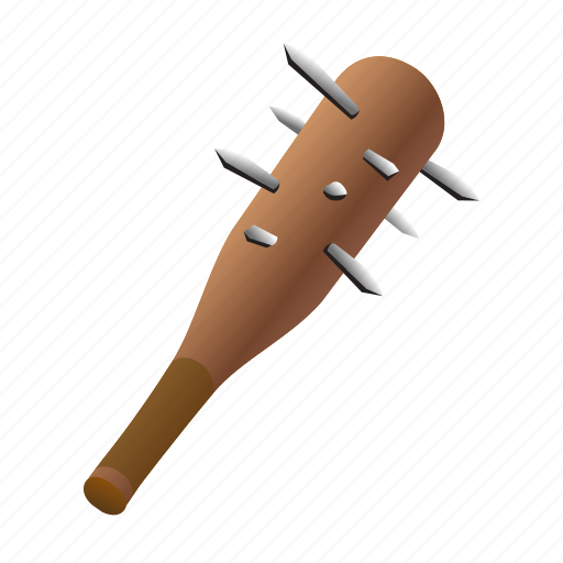 Club, medieval, nail, weapons, wood icon - Download on Iconfinder