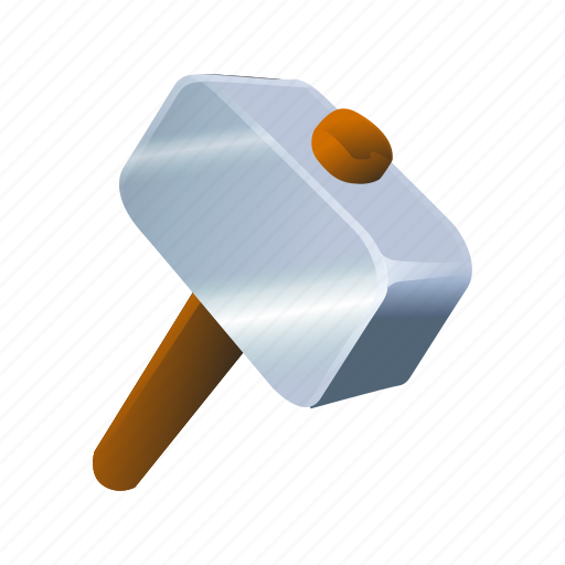 Hammer, iron, medieval, sledgehammer, weapons icon - Download on Iconfinder