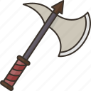 axe, weapon, blade, carpenter, lumberjack