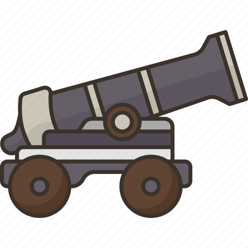 Cannon, artillery, military, defense, war icon - Download on Iconfinder