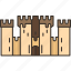 castle, fort, watchtowers, palace, kingdom 