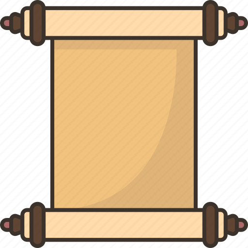 Scroll, paper, announcement, letter, message icon - Download on Iconfinder
