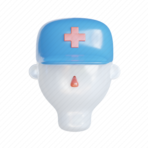 Nurse, medical 3D illustration - Download on Iconfinder